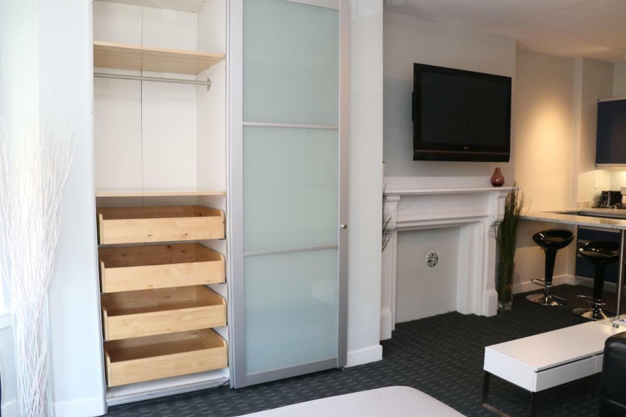 Stylish Studio On Newbury Street, #10 波士顿 外观 照片